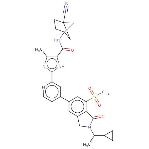 Chemical structure of BindingDB Monomer ID 562018