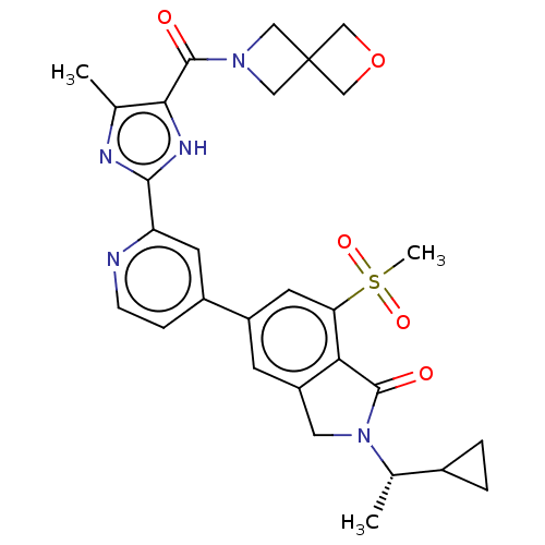Chemical structure of BindingDB Monomer ID 562026