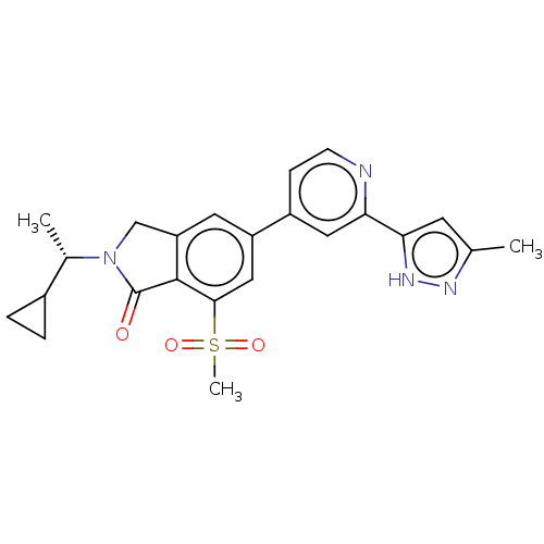 Chemical structure of BindingDB Monomer ID 562038