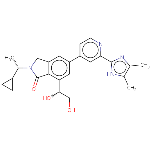 Chemical structure of BindingDB Monomer ID 562042
