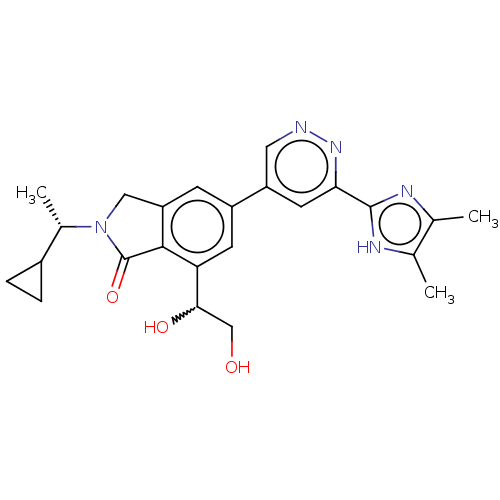 Chemical structure of BindingDB Monomer ID 562043