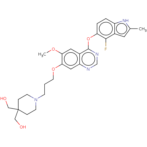 Chemical structure of BindingDB Monomer ID 562108
