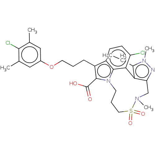 Chemical structure of BindingDB Monomer ID 562349