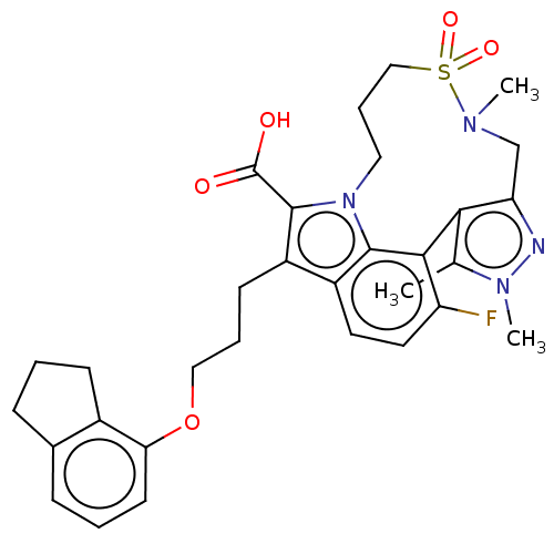 Chemical structure of BindingDB Monomer ID 562354
