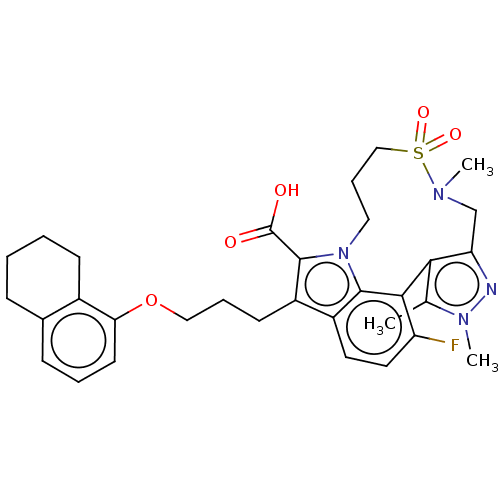 Chemical structure of BindingDB Monomer ID 562356