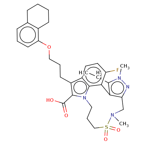 Chemical structure of BindingDB Monomer ID 562361
