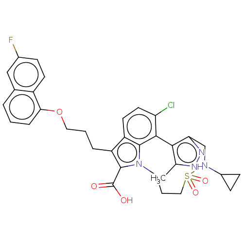 Chemical structure of BindingDB Monomer ID 562368