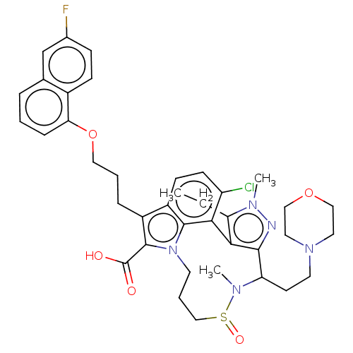 Chemical structure of BindingDB Monomer ID 562401