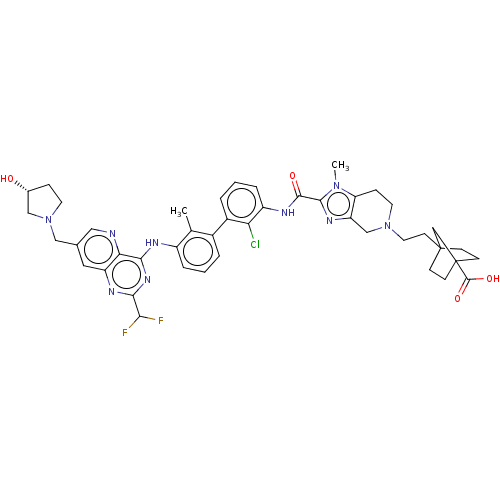 Chemical structure of BindingDB Monomer ID 562407