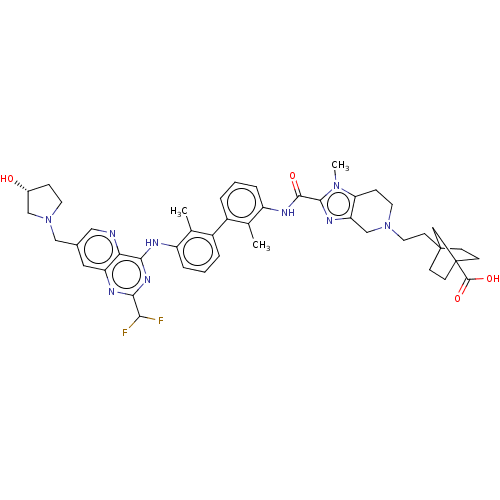 Chemical structure of BindingDB Monomer ID 562414