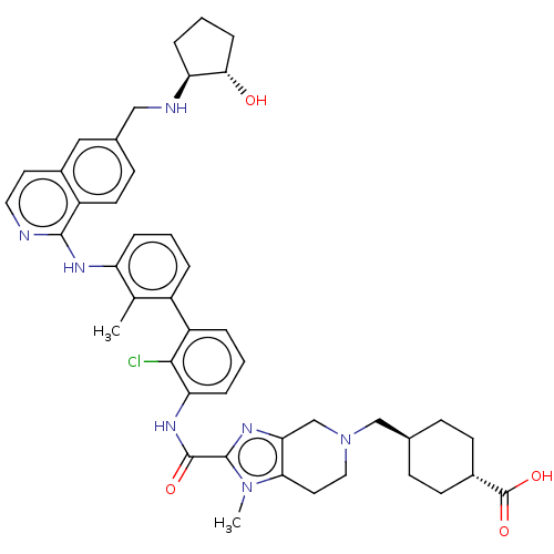 Chemical structure of BindingDB Monomer ID 562425