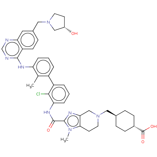 Chemical structure of BindingDB Monomer ID 562434