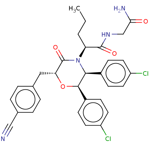 Chemical structure of BindingDB Monomer ID 562788