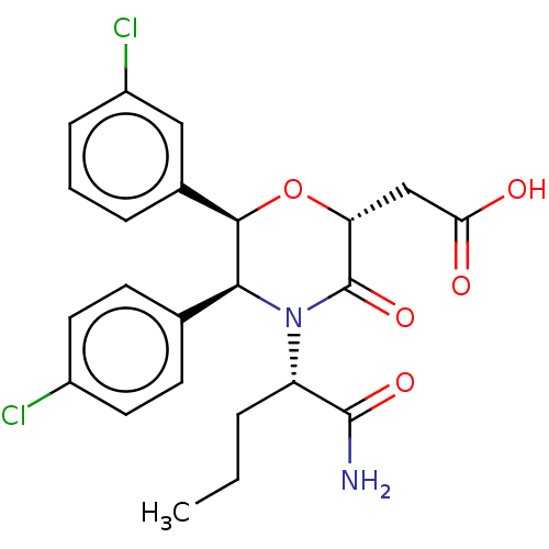 Chemical structure of BindingDB Monomer ID 562818