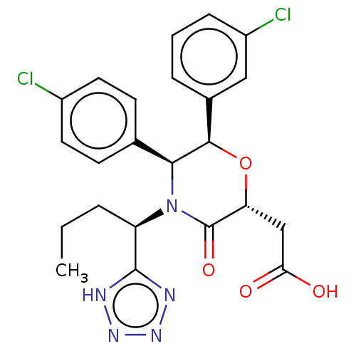 Chemical structure of BindingDB Monomer ID 562820