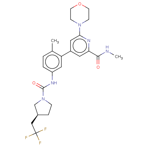 Chemical structure of BindingDB Monomer ID 563042