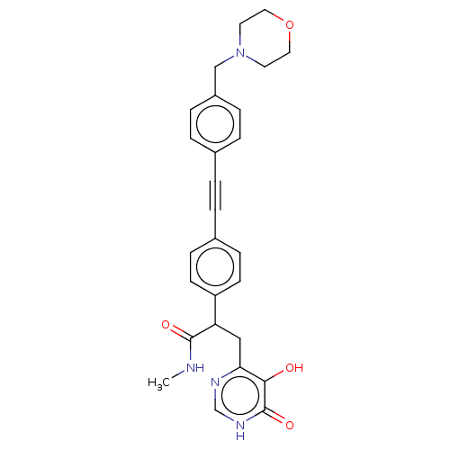 Chemical structure of BindingDB Monomer ID 563152