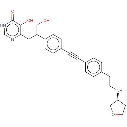 Chemical structure of BindingDB Monomer ID 563155