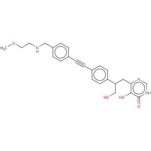 Chemical structure of BindingDB Monomer ID 563175