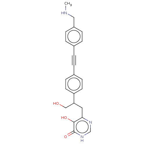 Chemical structure of BindingDB Monomer ID 563224