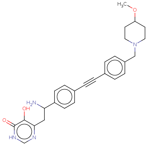 Chemical structure of BindingDB Monomer ID 563271