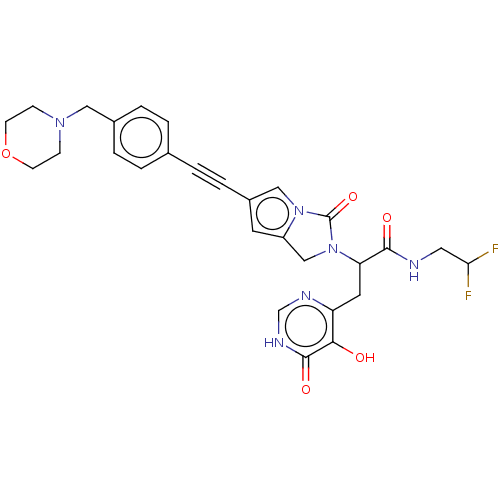 Chemical structure of BindingDB Monomer ID 563273