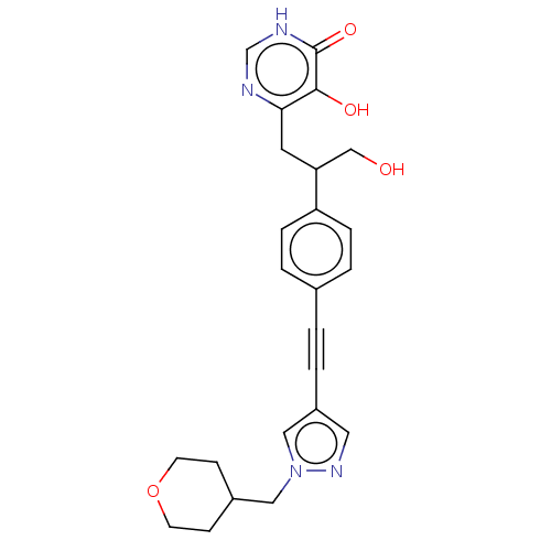 Chemical structure of BindingDB Monomer ID 563276