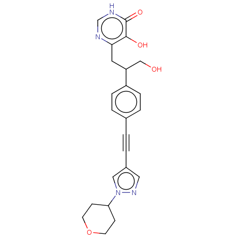 Chemical structure of BindingDB Monomer ID 563280