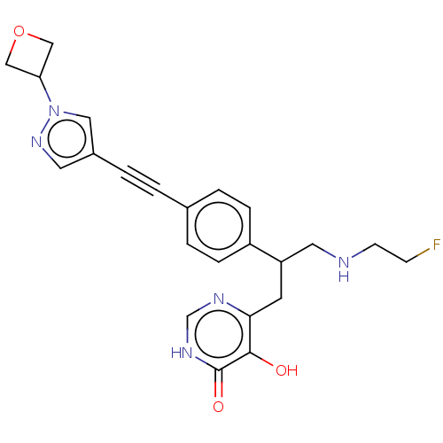 Chemical structure of BindingDB Monomer ID 563284