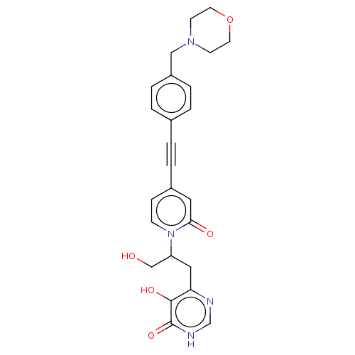 Chemical structure of BindingDB Monomer ID 563287
