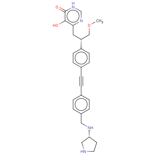 Chemical structure of BindingDB Monomer ID 563293