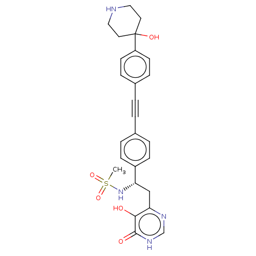Chemical structure of BindingDB Monomer ID 563295
