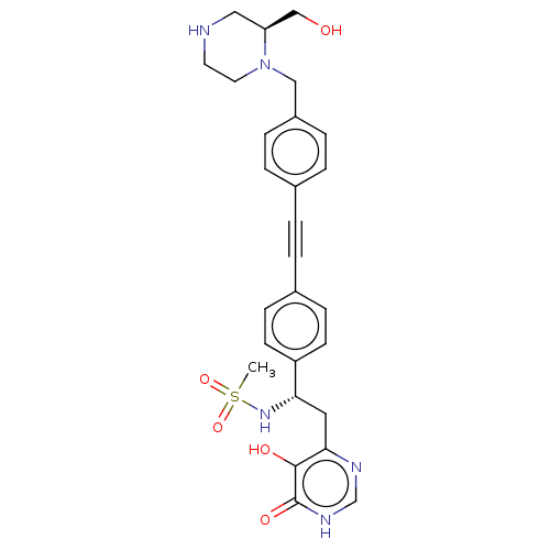 Chemical structure of BindingDB Monomer ID 563296