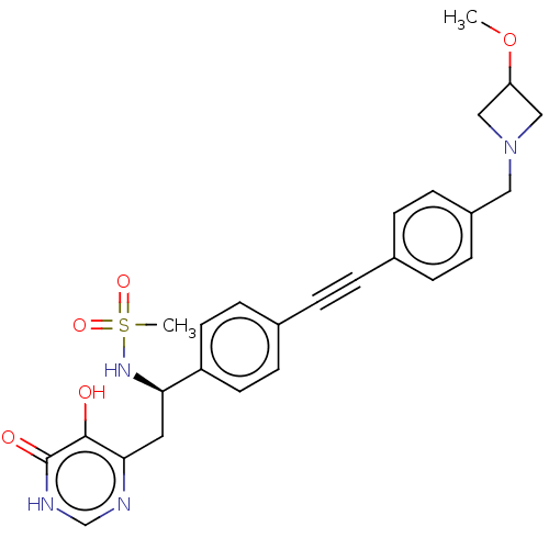 Chemical structure of BindingDB Monomer ID 563298