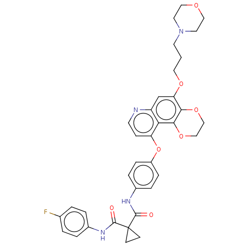 Chemical structure of BindingDB Monomer ID 563455