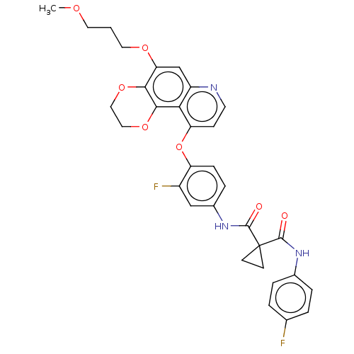 Chemical structure of BindingDB Monomer ID 563465