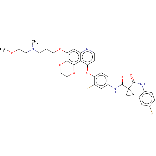 Chemical structure of BindingDB Monomer ID 563466