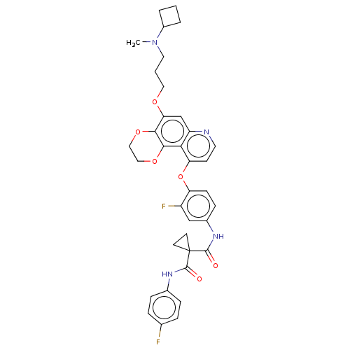 Chemical structure of BindingDB Monomer ID 563474