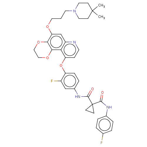 Chemical structure of BindingDB Monomer ID 563480