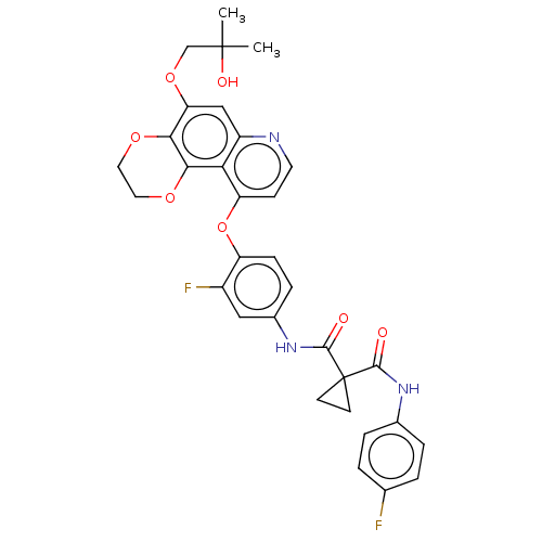 Chemical structure of BindingDB Monomer ID 563485
