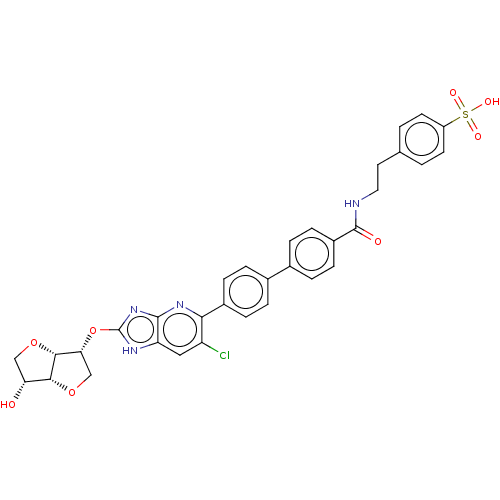 Chemical structure of BindingDB Monomer ID 563498