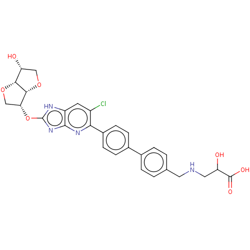 Chemical structure of BindingDB Monomer ID 563501