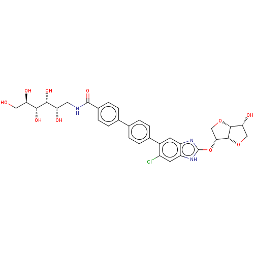 Chemical structure of BindingDB Monomer ID 563503