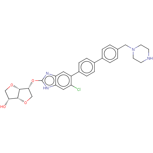 Chemical structure of BindingDB Monomer ID 563540