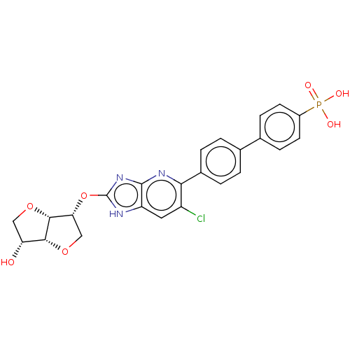 Chemical structure of BindingDB Monomer ID 563545