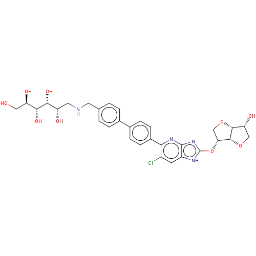 Chemical structure of BindingDB Monomer ID 563547