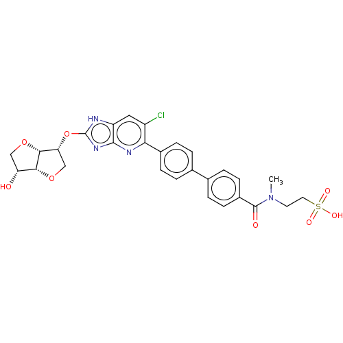 Chemical structure of BindingDB Monomer ID 563551