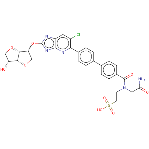 Chemical structure of BindingDB Monomer ID 563552