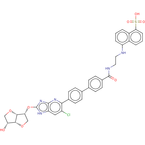 Chemical structure of BindingDB Monomer ID 563553