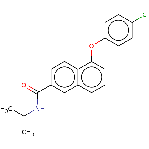 Chemical structure of BindingDB Monomer ID 563554